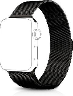 NECESORIES Watch Strap Stainless Steel Mesh Strap Magnetic Clasp Compatible for Apple iWatch | Smart Watch Strap