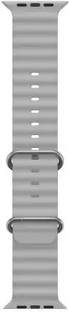 RUPELIK Ocean Silicone iWatch Strap Series Ultra 8,7,6,5,4,3,2,1/SE Compatible For Strap 49mm/45mm/44mm/42mm Smart Watch Strap