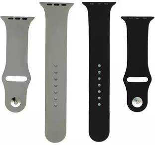 Firetook Plain Strap Silicon Bands/Straps Compatible with Watch T55/T550 W26, 49mm 45mm 44mm 42mm Men & Women, Adjustable Strap with Metal G-Hook Premium Strap for iWatch Ultra Series SE 8 7 6 5 4 3 2 1 Smart Watch Strap Smart Watch Strap
