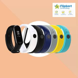 Flipkart SmartBuy Bands for Mi Band 4/3 Compatible For Mi BAND M3 & M4 (Not For M2) Smart Band Strap