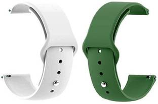 BLACK LOVIES 20 MM Soft Silicon Smartwatch Strap Compatible With AMAZE FIT GTR (42 mm) Smart Watch Strap