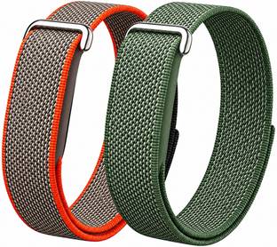Zapper Stretch Nylon Sport Strap Compatible For Google Fitbit Air Smart Band Strap