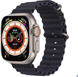 METAWORLD T900 Ultra 2.09 Infinite Display Smart Watch with BT Calling Smartwatch (Black Strap, Free) Smart Watch Strap