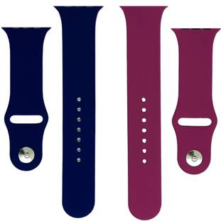 BLACK LOVIES Soft Silicon Smartwatch belt for Series 9 / 8 / 7 45mm, 6 /5 / 4 44mm, T800 Ultra Smart Watch Strap