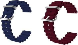 PUNAK 22 MM Ocean Loop Smartwatch Strap Band. Smart Watch Belt Smart Watch Strap