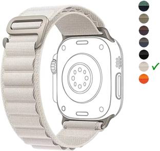 onefit Alpine Loop Strap Nylon Watch Band for Apple Watch 42mm/44mm/45mm/49mm (Only Alpine Loop, Watch NOT Included) Smart Watch Strap