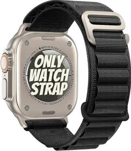bagsio Alpine Loop Nylon Bands/Straps for iWatch Ultra Series SE 8 7 6 5 4 3 2 1 Smart Watch Strap