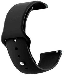 BLACK LOVIES 22 MM Soft Silicon Compatible With Ai BSW015 Smart Watch Strap