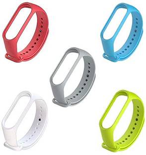Asotai Strap Band for Xiaomi mi Band 5/ mi Band 6 Wristbands Replacement Silicone Strap Smart Band Strap