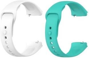 RUPELIK Pack Of 2 Silicone Watch Band Compatible With Re_D_M_I Watch 3 Lite /Watch 3 Active Smart Watc...