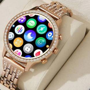 Mudo GEN 9 Smartwatch for Women: Stylish Metal Strap & 100+ Watch Faces Smart Watch Strap