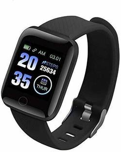 UNITIX D116 Fitness Smart Band Multi-Functional with Touchscreen LED with Daily Activity Tracker, Heart Rate Sensor, Sleep Monitor and Basic Functionality Smart Watch Strap