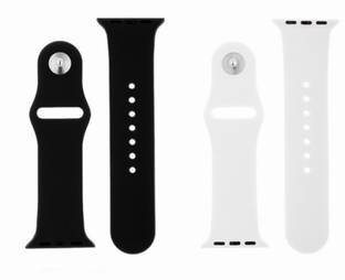 Firetook Plain Strap Silicon Bands/Straps Compatible with Watch T55/T550 W26, 49mm 45mm 44mm 42mm Men & Women, Adjustable Strap with Metal G-Hook Premium Strap for iWatch Ultra Series SE 8 7 6 5 4 3 2 1 Smart Watch Strap Smart Watch Strap