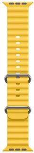 Antoj Smart Watch strap for T800, T900, T10, I8 pro,I7 pro, S8 ultra, watch 8, Watch 9 of size 49mm 45mm 44mm 42mm(Yellow) Smart Watch Strap