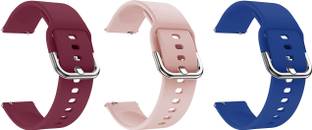 ACM Pack of 3 Watch Strap Hook for Boat Watch Xtend Pro Only (Purple/Creame/Blue) Smart Watch Strap