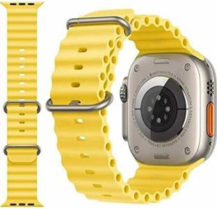 THE MOBILE POINT 42/44/45/49MM Smooth Soft Silicon sport Belt for Series Ultra/8/7/6/5 Smart Watch Strap