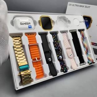 GameSir H20 Ultra Bluetooth calling, Phone Book,Music Control,Voice assis. with 1 - TWS Smartwatch