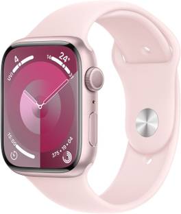 Apple Watch Series 9 GPS 45mm Pink Aluminium Case with Light Pink Sport Band - M/L