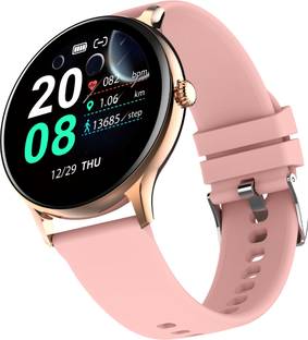 Fire-Boltt Nnja Talk 35.3mm (1.39) Round Bluetooth Calling Metal Body,120 Sports Modes Smartwatch