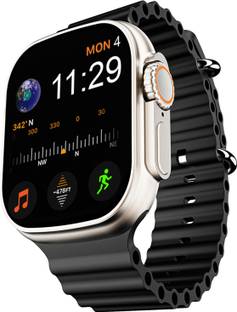 ADCOM Pro 1.96" Big Display Smartwatch with Bluetooth Calling Wireless Charging Smartwatch
