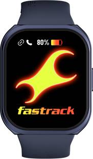Fastrack FS1+|2.01'' Biggest UltraVU Display|Industry Best 950 Nits|BT Calling Smartwatch