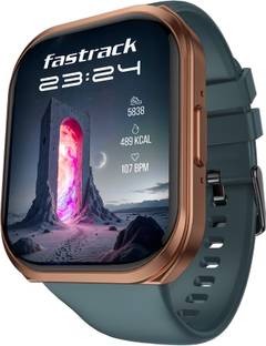 Fastrack Revolt FS1+ 2.01inch Biggest UltraVU Display|Industry Best 950 Nits|BT Calling Smartwatch