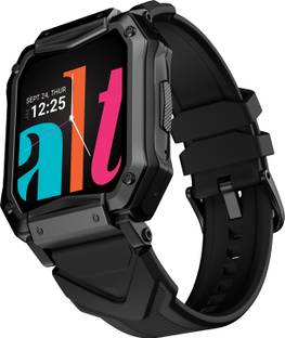 alt Hustle, 1.65 HD Display, BT Calling, 100 Sports,300 Watchfaces Rugged Smartwatch Smartwatch