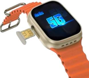 Satyam TRADERS S8 Ultra Smart Watch with 4G SIM Card | [SIM Supported] with Extra Band Smartwatch
