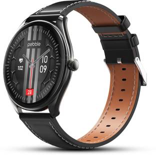 Pebble Royale Legend Slimmest Design,1.43''Amoled Display, BT Calling, Premium Built Smartwatch
