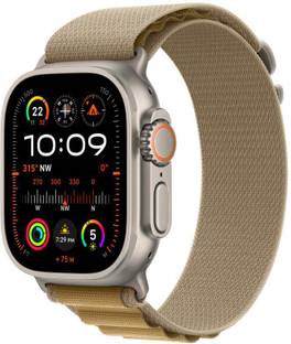 Apple Watch Ultra 2 GPS + Cellular 49mm Natural Titanium with Tan Alpine Loop - M