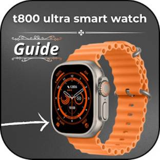 YAROH YUY_282Y_T800 ULTRA 8 SMARTWATCH FOR MEN WOMEN WITH WIRELESS CHARGER Smartwatch