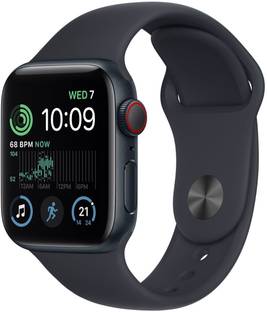 Apple Watch SE GPS + Cellular (2nd Gen) Heart Rate Monitor, Sleep and Health Tracker