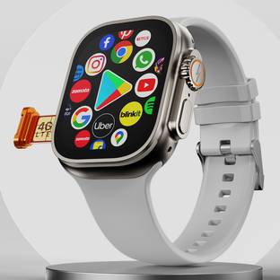 Fire-Boltt Oracle WristPhone - 4G SIM/LTE/WiFi, Android OS, Play store & Phone Notification Smartwatch