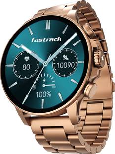 Fastrack Marvellous FX2-1.54|Super AMOLED|1000 Nits|Luxury SS Strap|Premium Fashion Men's Smartwatch