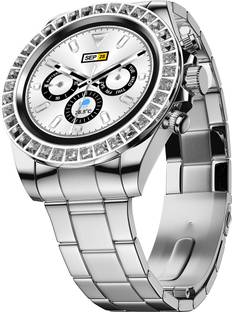 Fire-Boltt Blizzard Ultra 32.5mm (1.28) Premium Luxury Smartwatch with Jewel Studded Dial Smartwatch