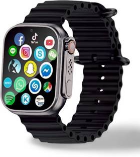 VINEWORD Smart watch T800 Ultra 8 With Wireless Charging & Noise cancellation Smartwatch