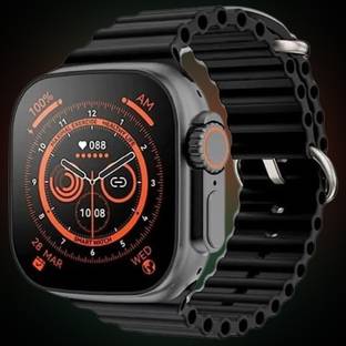 KadWaniya T800 Ultra Smart Watch With Wireless Charging Smartwatch