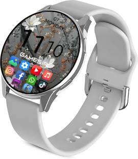 GameSir Active 2 Round Stay Connected with YouTube, Facebook, and Insta Notifications Smartwatch