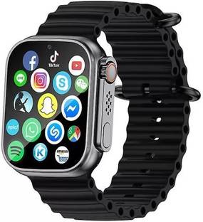 Satyam TRADERS T800 ULTRA SMARTWATCH BLACK FOR MAN AND WOMAN Smartwatch