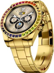 Fire-Boltt Ultra 32.5mm (1.28) Premium Luxury Smartwatch with Jewel Studded Dial Smartwatch