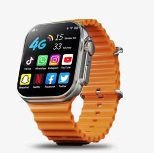 Vinayak T800 Ultra smart watch with Sim Card 4G and for fitness Smartwatch