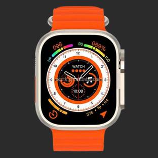 NIKHILX T800 Ultra Orange Smartwatch