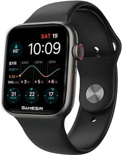 GameSir T500 Pro with Black Strep HD Display BT Calling, Fitness Tracking Smartwatch Smartwatch