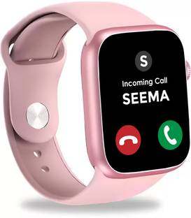 GameSir I8 Pink-A1 Full Screen Touch Watch Specially Made for Girl & Women Smartwatch