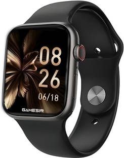 GameSir T500 Pro with Black Strep HD Display BT Calling, Fitness Tracking Smartwatch Smartwatch