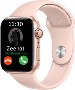 MORDEN i8 Pink 1.69" HD Display BT Calling, Music Control, App Compatible, Multi Faces Smartwatch