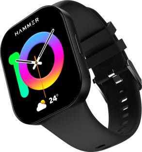 Hammer Robust 1.96" Amoled 800Nits Brightness,Bluetooth Calling with Metal body Smartwatch