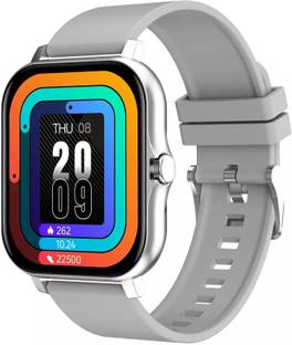 Belear G18 Silver Bluetooth Calling, 1.7Inch HD Display, Multiple Face & Sports Mode Smartwatch