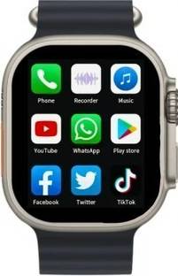 Qexle Premium S8 Ultra Smart Watch with 4G SIM Card | [SIM Supported] with Extra Band Smartwatch
