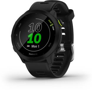 GARMIN Forerunner 55, GPS Smartwatch, upto 2 Weeks of Battery Life, PacePro Technology Smartwatch